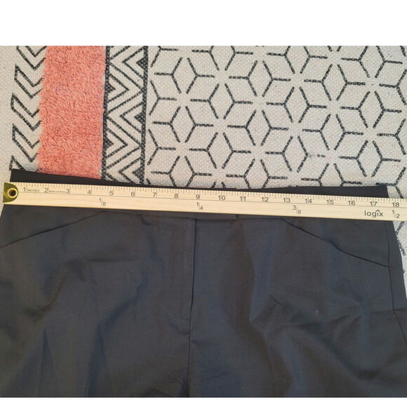 LAFAYETTE 148 NY IRVING TROUSER PANTS IN BLACK, SZ 10 - Picture 13 of 16